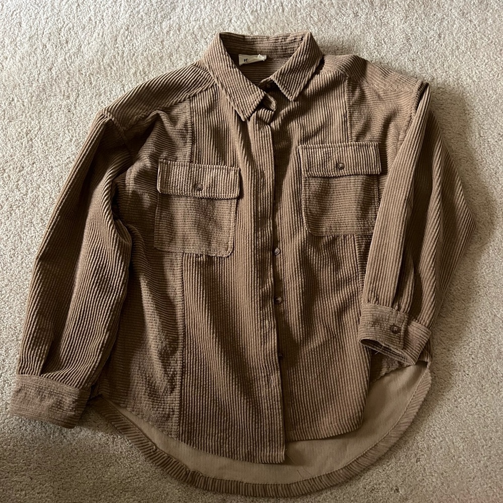 Corduroy shirt Jacket